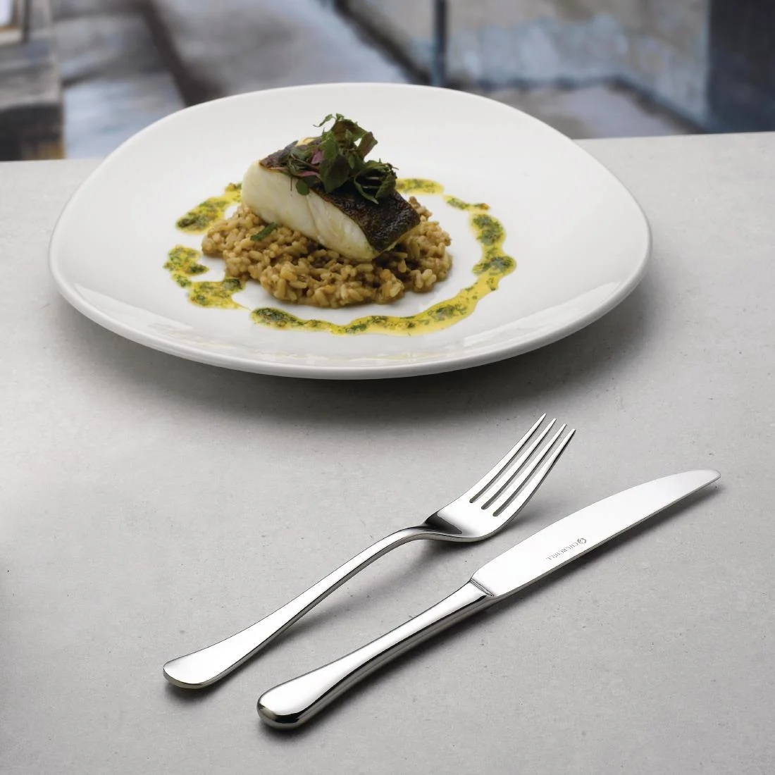 Churchill Organic White Round Plate 286mm - Image 5