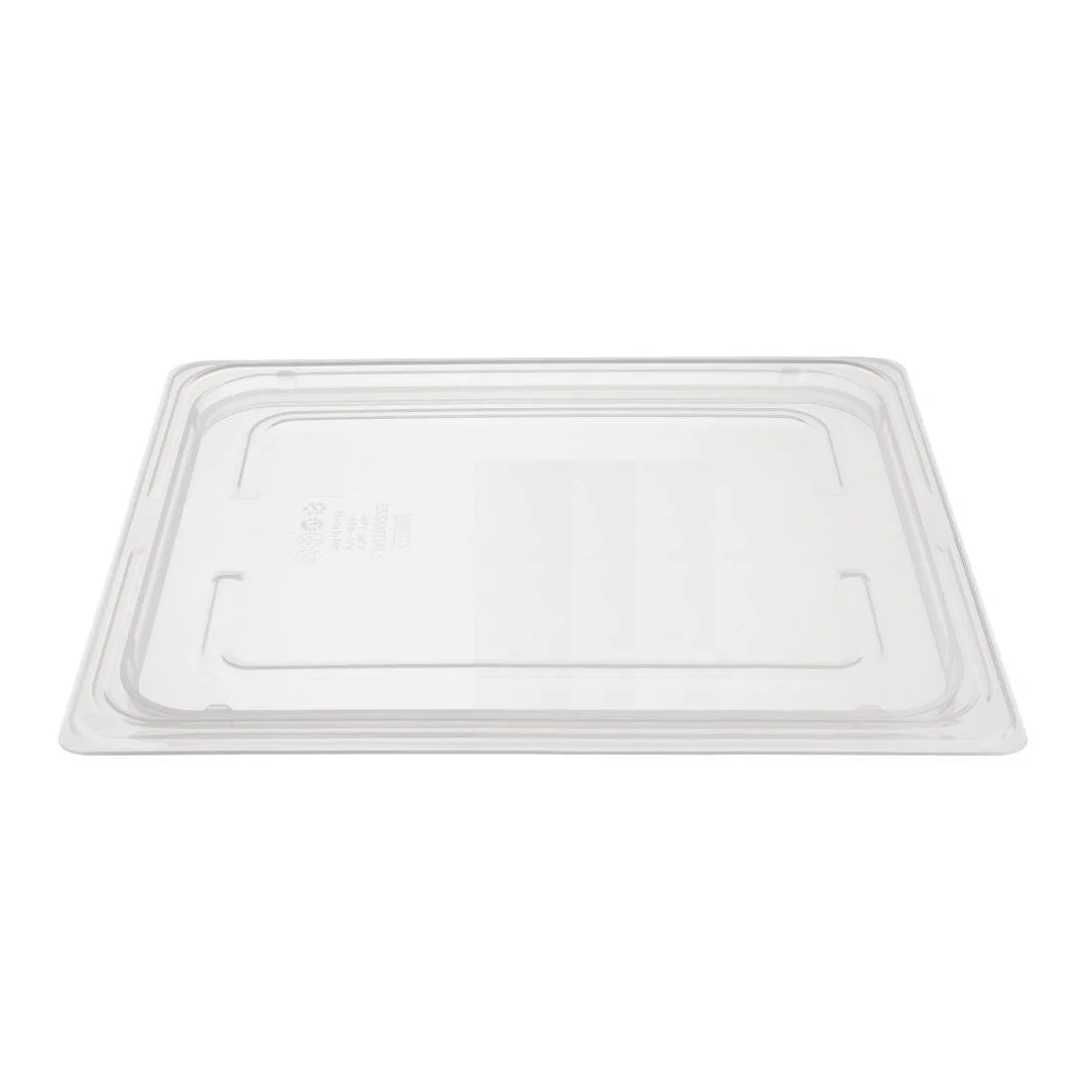 Nisbets Essentials Polypropylene 1/2 Gastronorm Lid Clear - Image 4