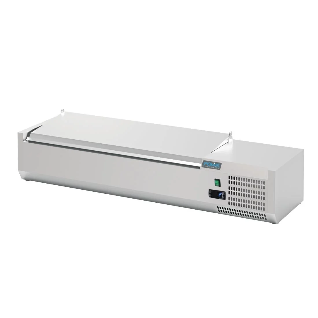 Polar G-Series Countertop Prep Fridge with Lid 5x 1/4GN - Image 4