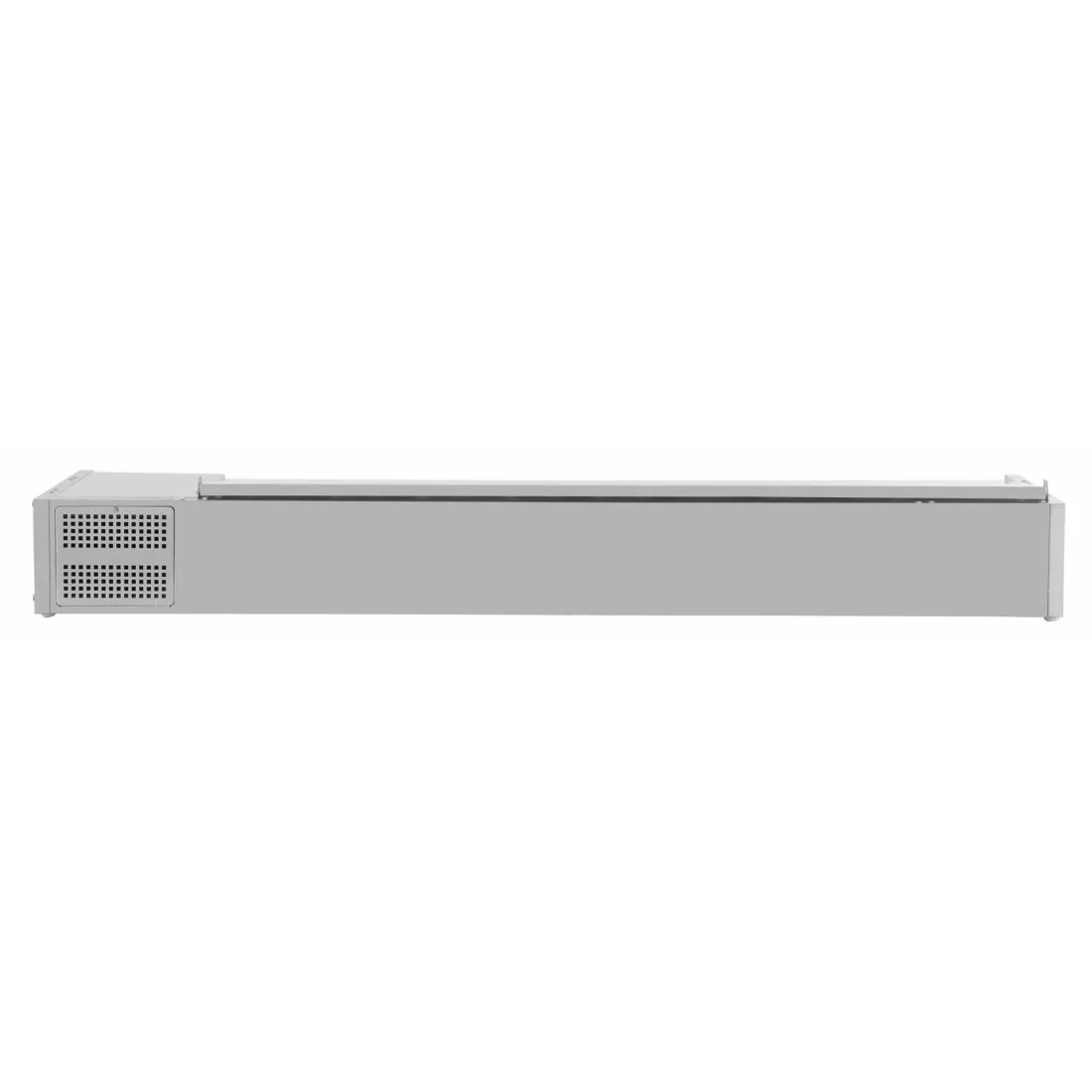 Polar G-Series Countertop Prep Fridge with Lid 10x 1/4GN - Image 2