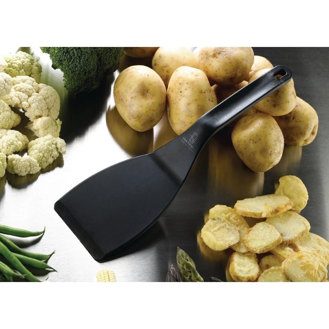 Matfer Bourgeat Pelton Exoglass Spatula 30cm Black - Image 3