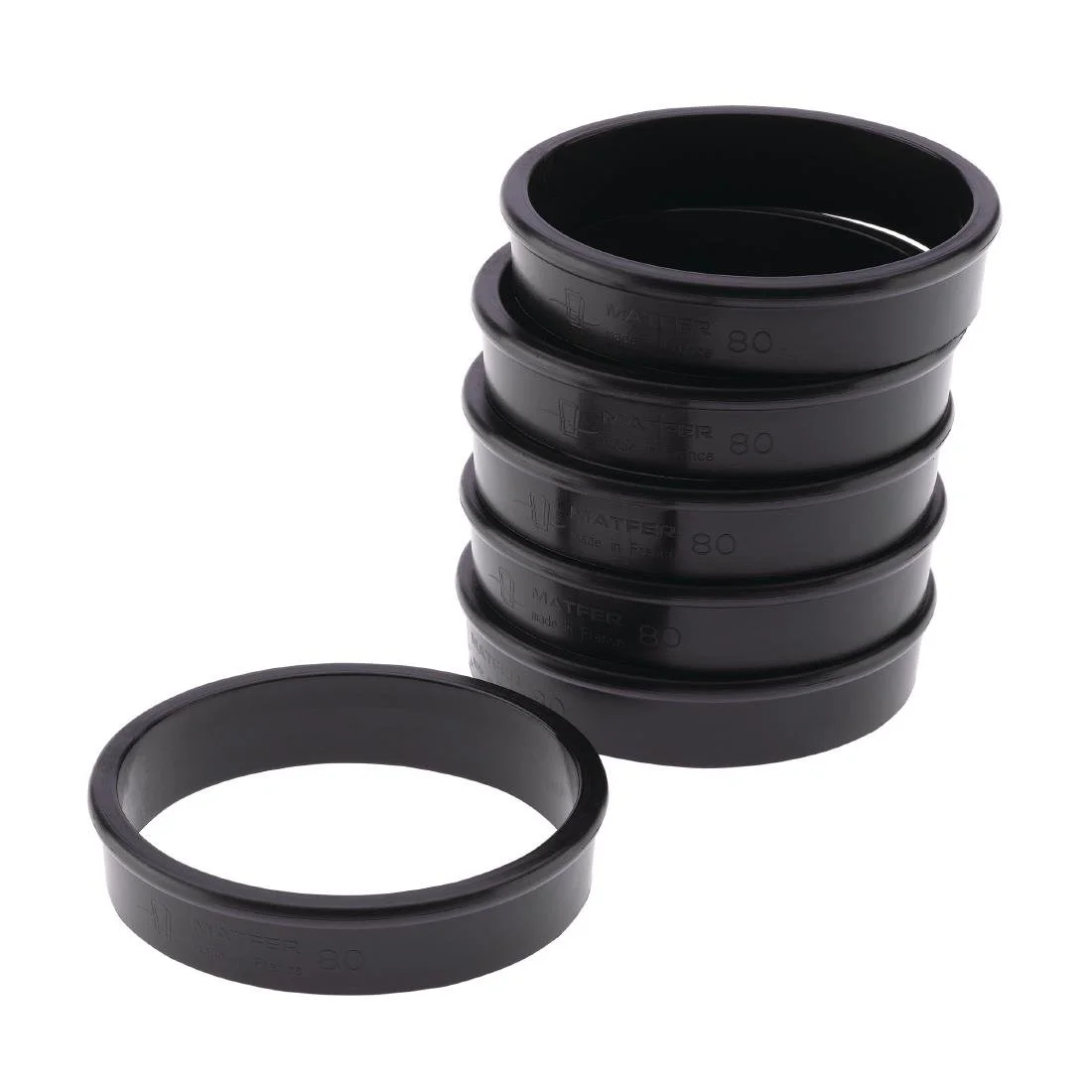 Matfer Bourgeat Exoglass Tart Ring 19mm (H) - Image 1