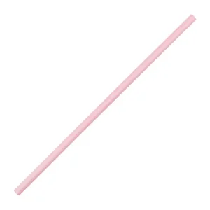 Fiesta Compostable Paper Straws Pink (Pack of 250)