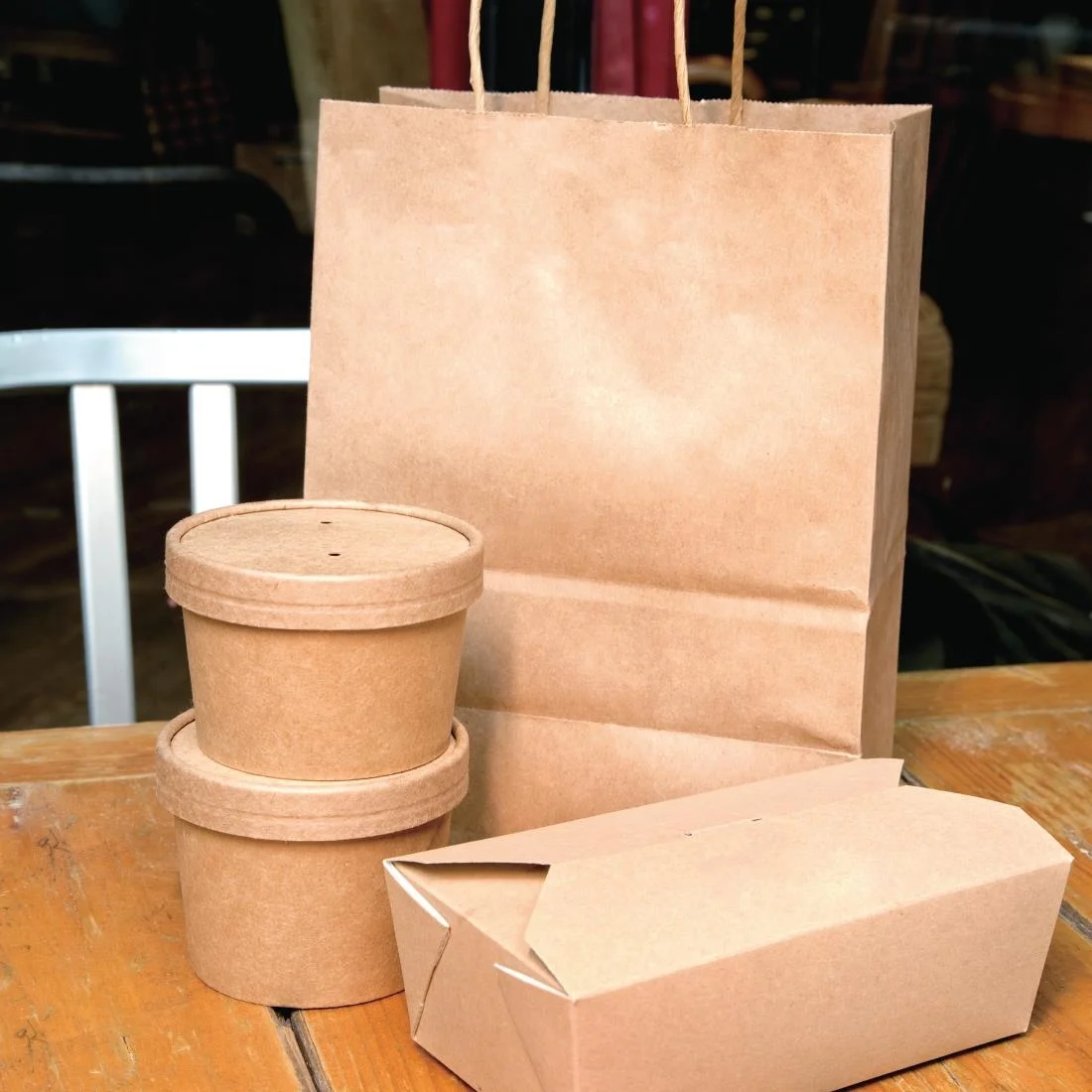 Fiesta Compostable Soup Containers 98mm 230ml / 8oz (Pack of 500) - Image 5
