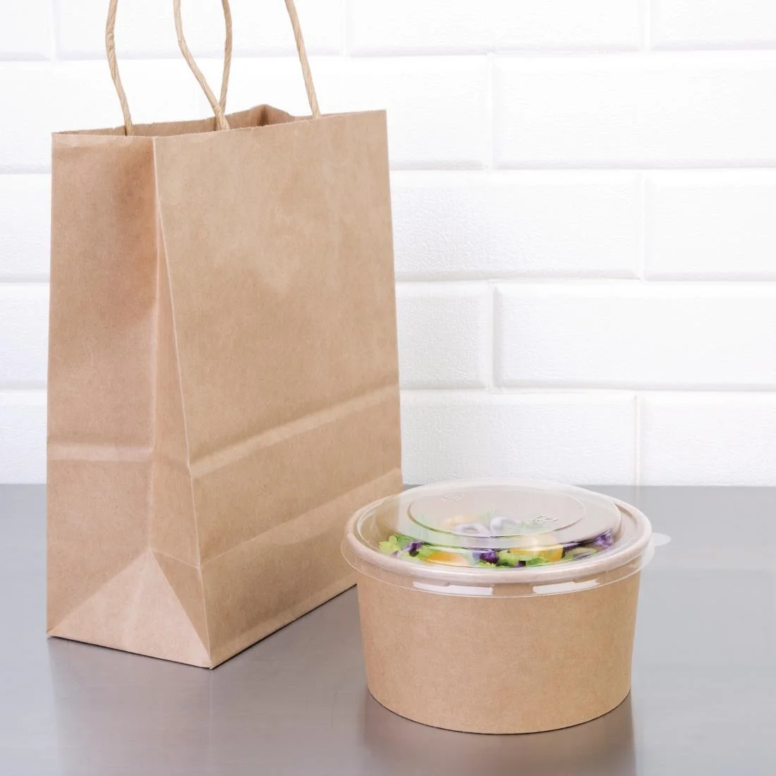Fiesta Recyclable PET Round Salad Bowl Lids (Pack of 300) - Image 6