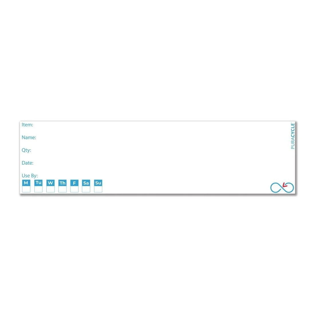 Puracycle Reusable Day Bottle Labels (25 Pack) - Image 1