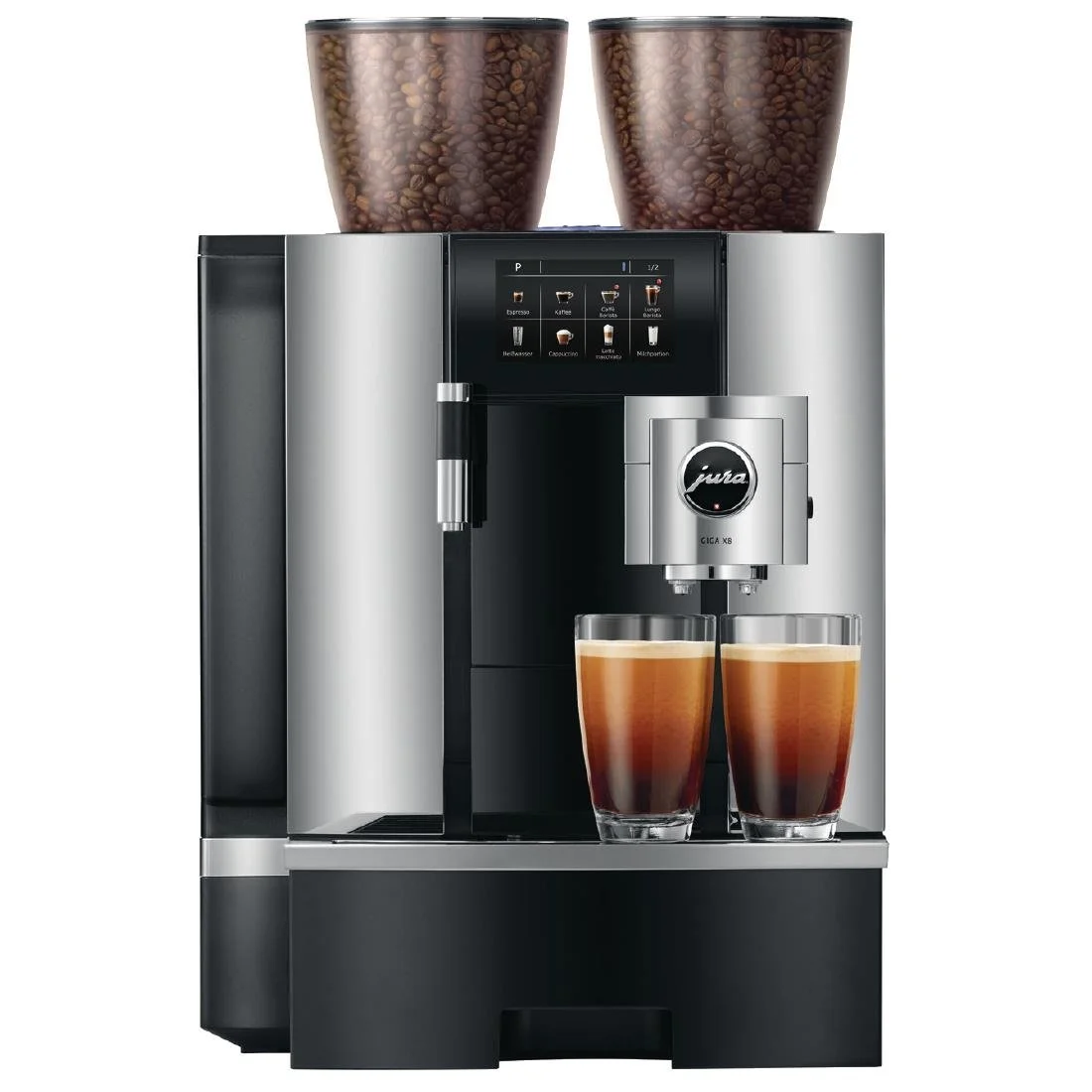 Jura Giga X8 Manual Fill Bean to Cup Coffee Machine Black - Image 7