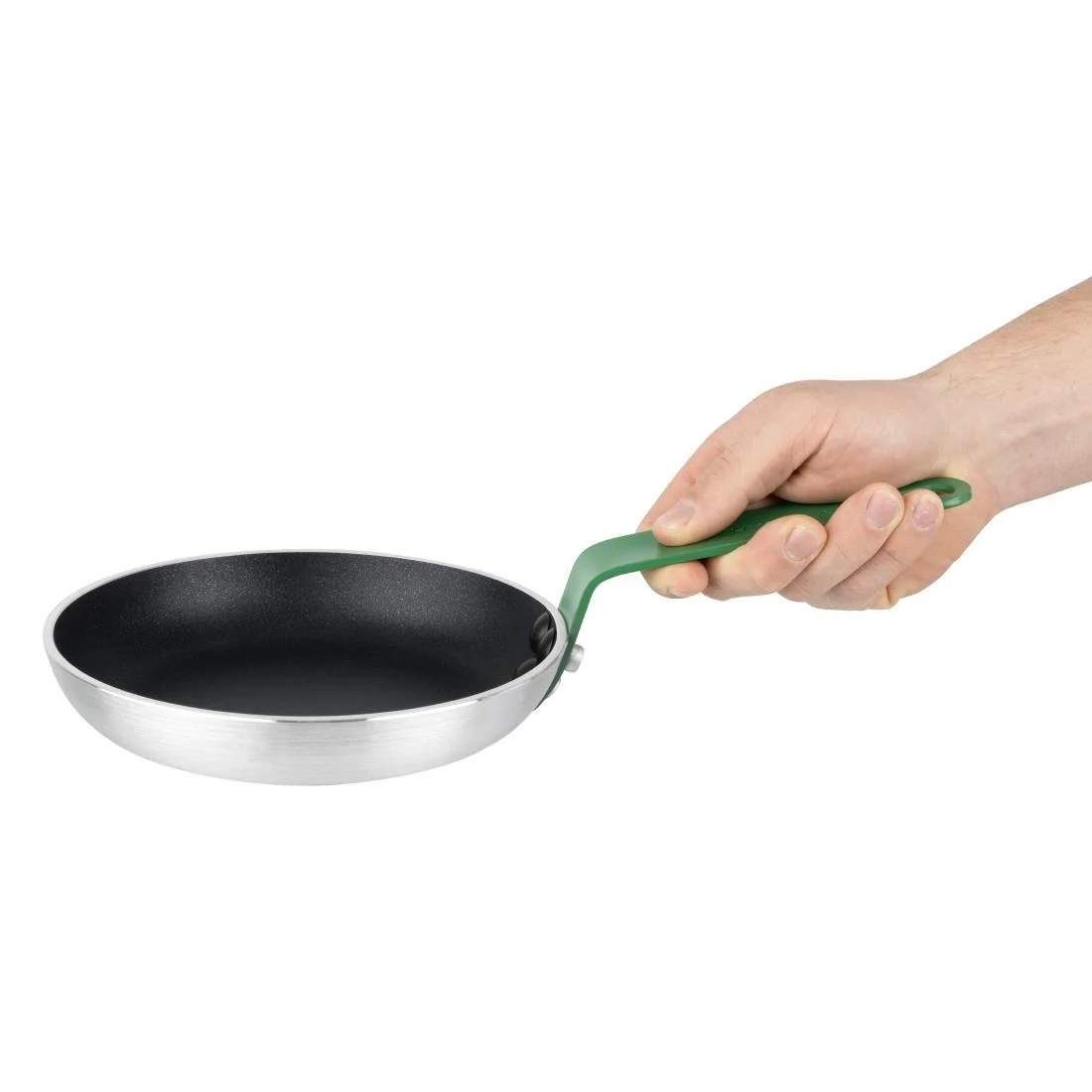 Hygiplas Aluminium Non-stick Teflon Platinum Plus Frying Pan Green 20cm - Image 6
