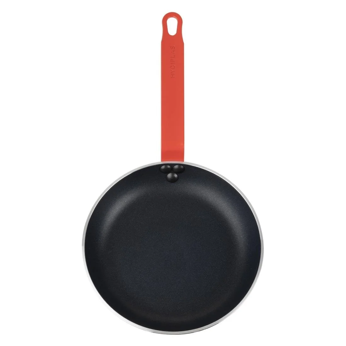 Hygiplas Aluminium Non-Stick Teflon Platinum Plus Frying Pan Red 24cm - Image 4