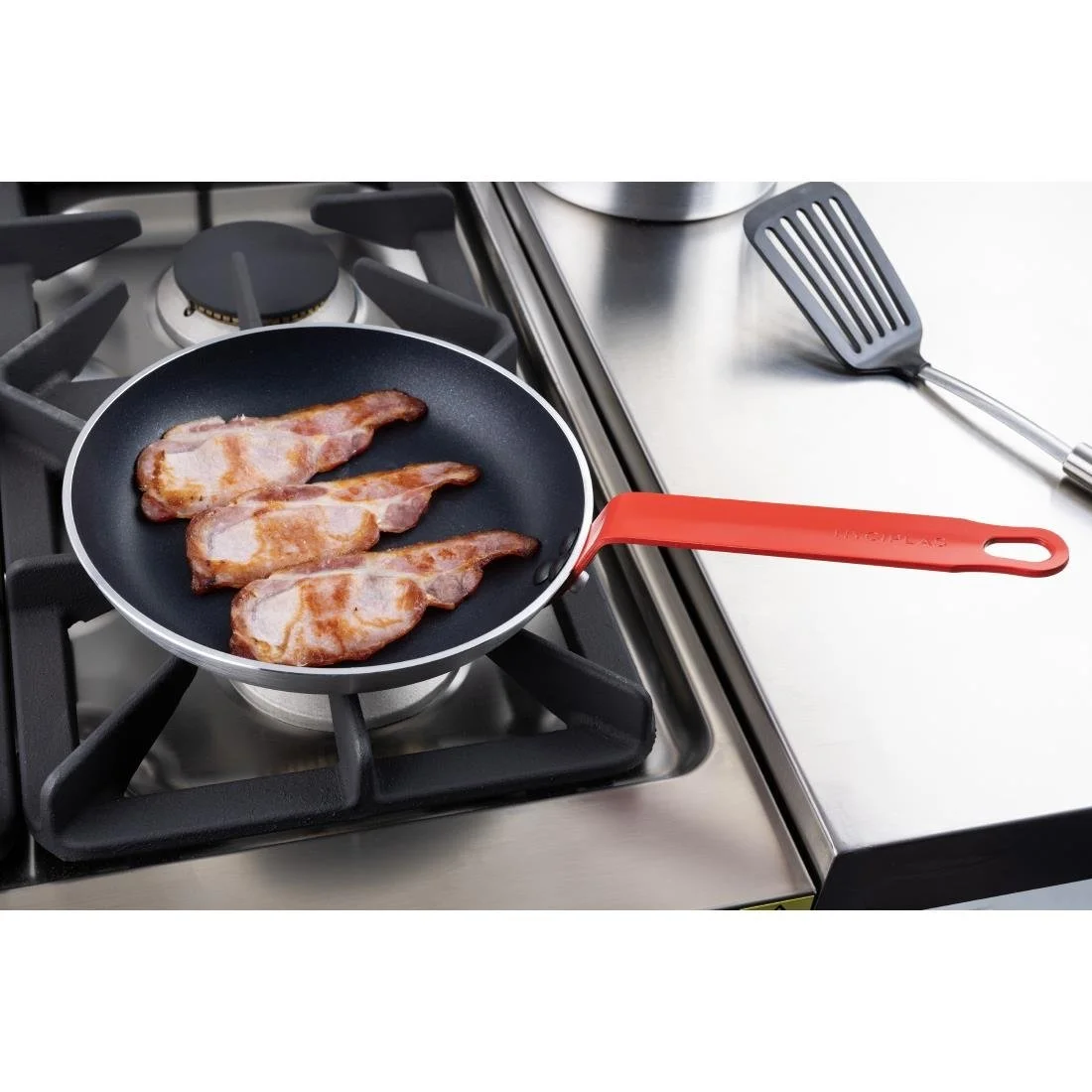 Hygiplas Aluminium Non-Stick Teflon Platinum Plus Frying Pan Red 24cm - Image 7