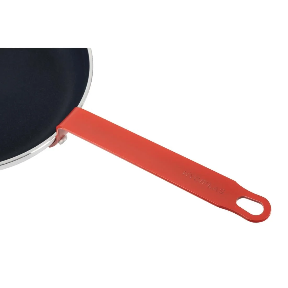 Hygiplas Aluminium Non-stick Teflon Platinum Plus Frying Pan Red 28cm - Image 9