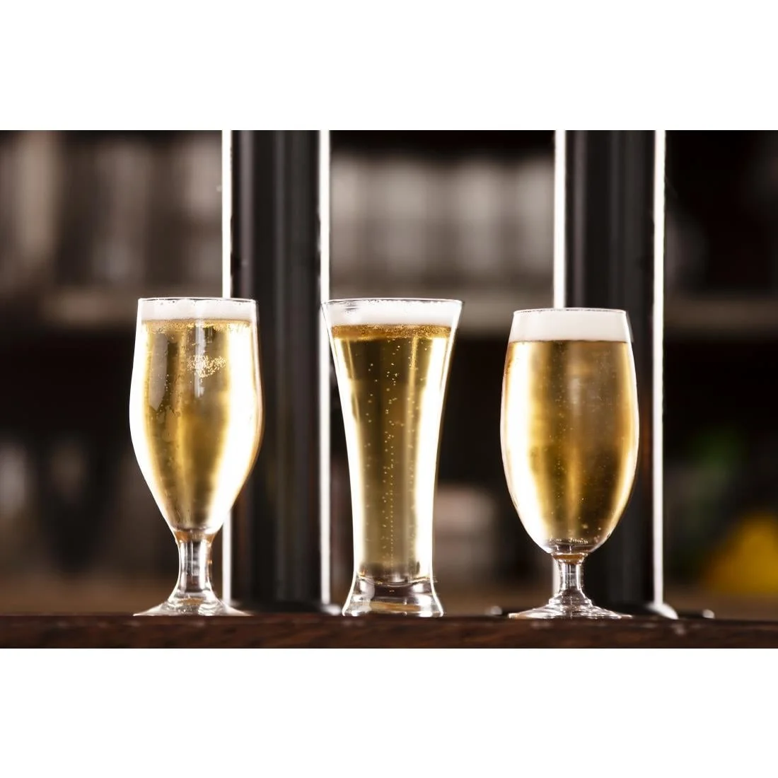 Olympia Pilsner Beer Glasses 340ml - Image 2