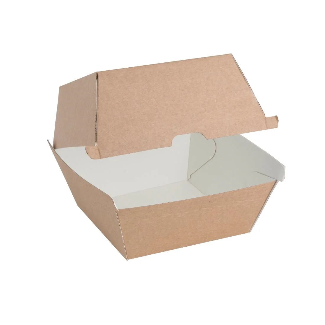 Fiesta Compostable Kraft Burger Boxes Large 112mm (Pack of 150) - Image 4