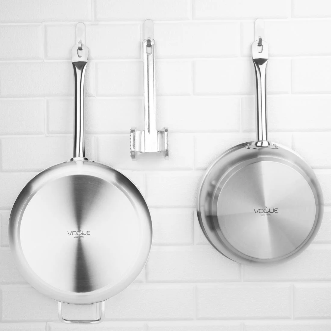 Vogue Stainless Steel Sauté Pan 30cm - Image 6