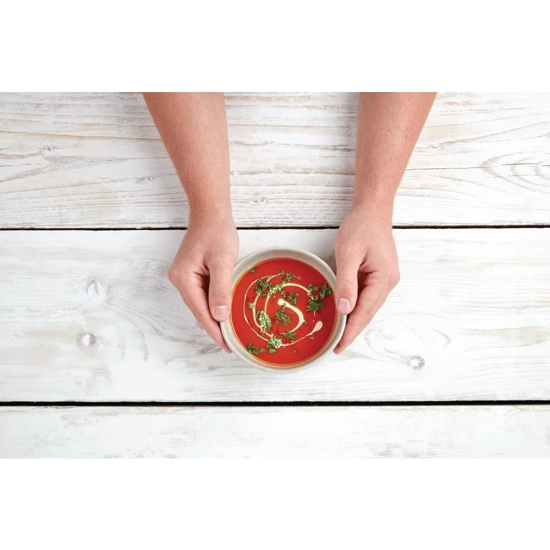 Olympia Corallite Deep Bowls Concrete Grey 105mm (12 Pack) - Image 8