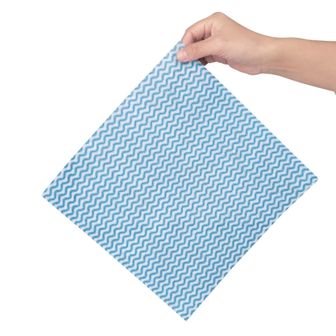 Nisbets Essentials Non-Woven Cloth Blue (Roll of 300 Sheets) - Image 3