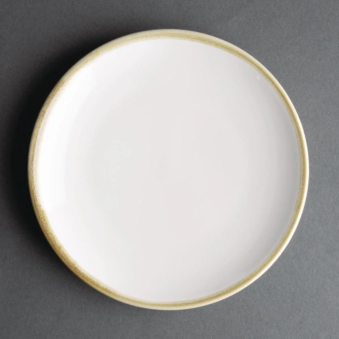 Olympia Kiln Round Coupe Plates Chalk 180mm (6 Pack) - Image 4