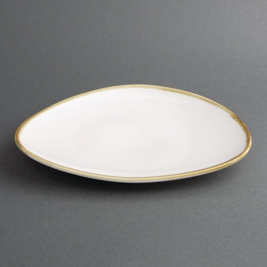 Olympia Kiln Triangular Plates Chalk 230mm (6 Pack) - Image 7