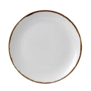 Dudson Harvest Evolve Coupe Plates Natural 260mm (12 Pack)