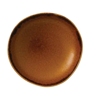 Dudson Harvest Trace Organic Bowls Brown 253mm (12 Pack)