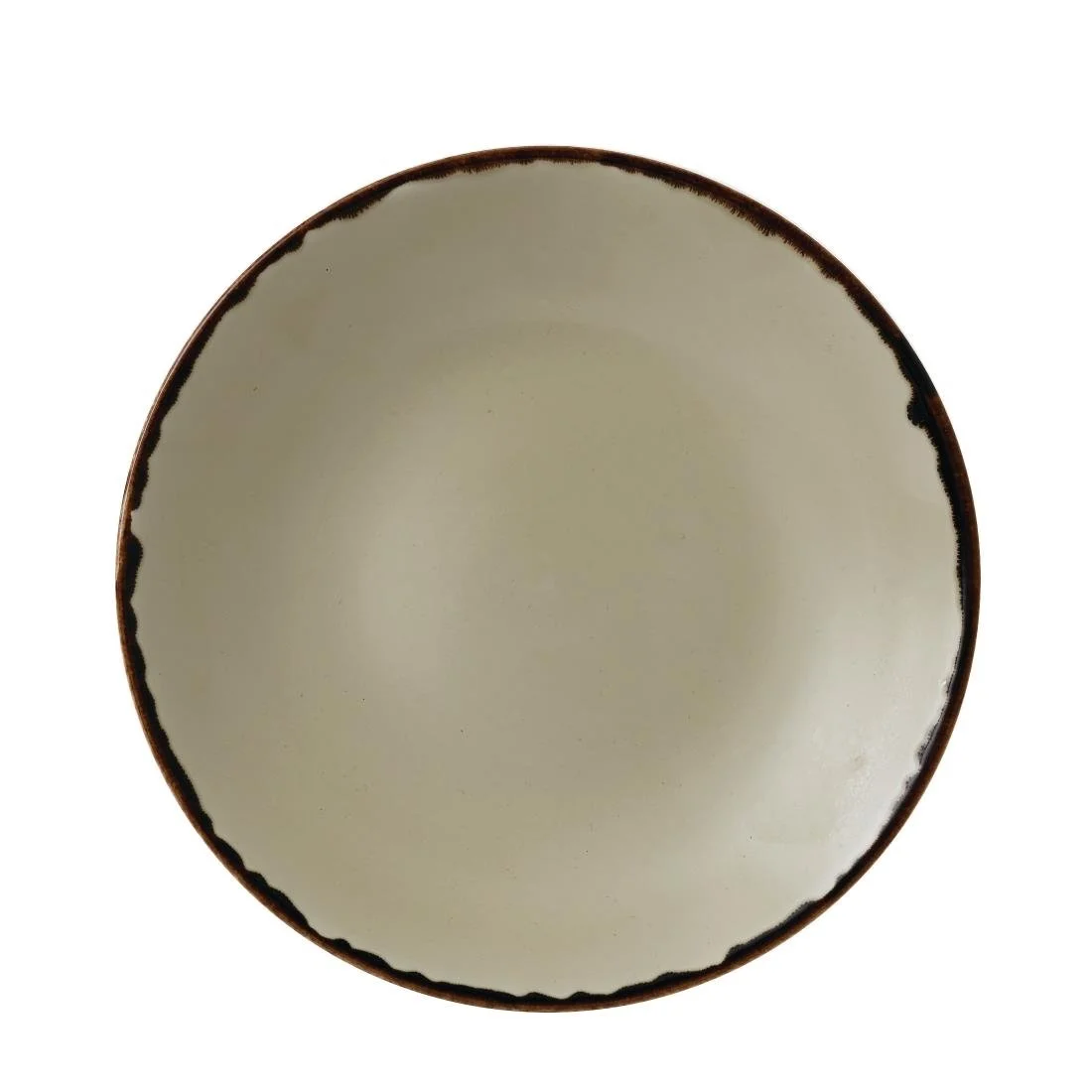Dudson Harvest Deep Coupe Plates Linen 281mm (12 Pack) - Image 1