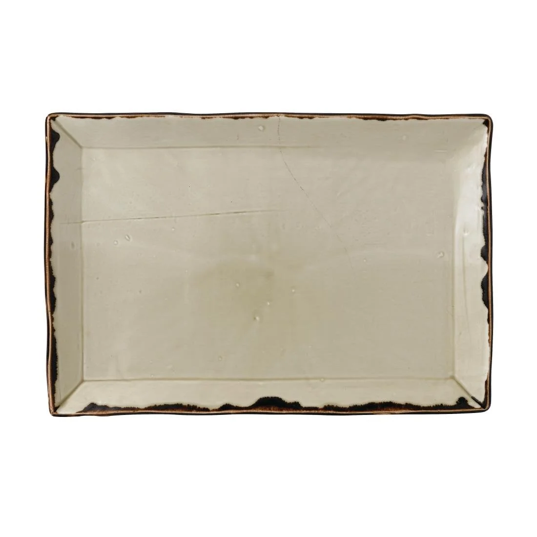Dudson Harvest Rectangular Trays Linen 230 x 336mm (6 Pack)