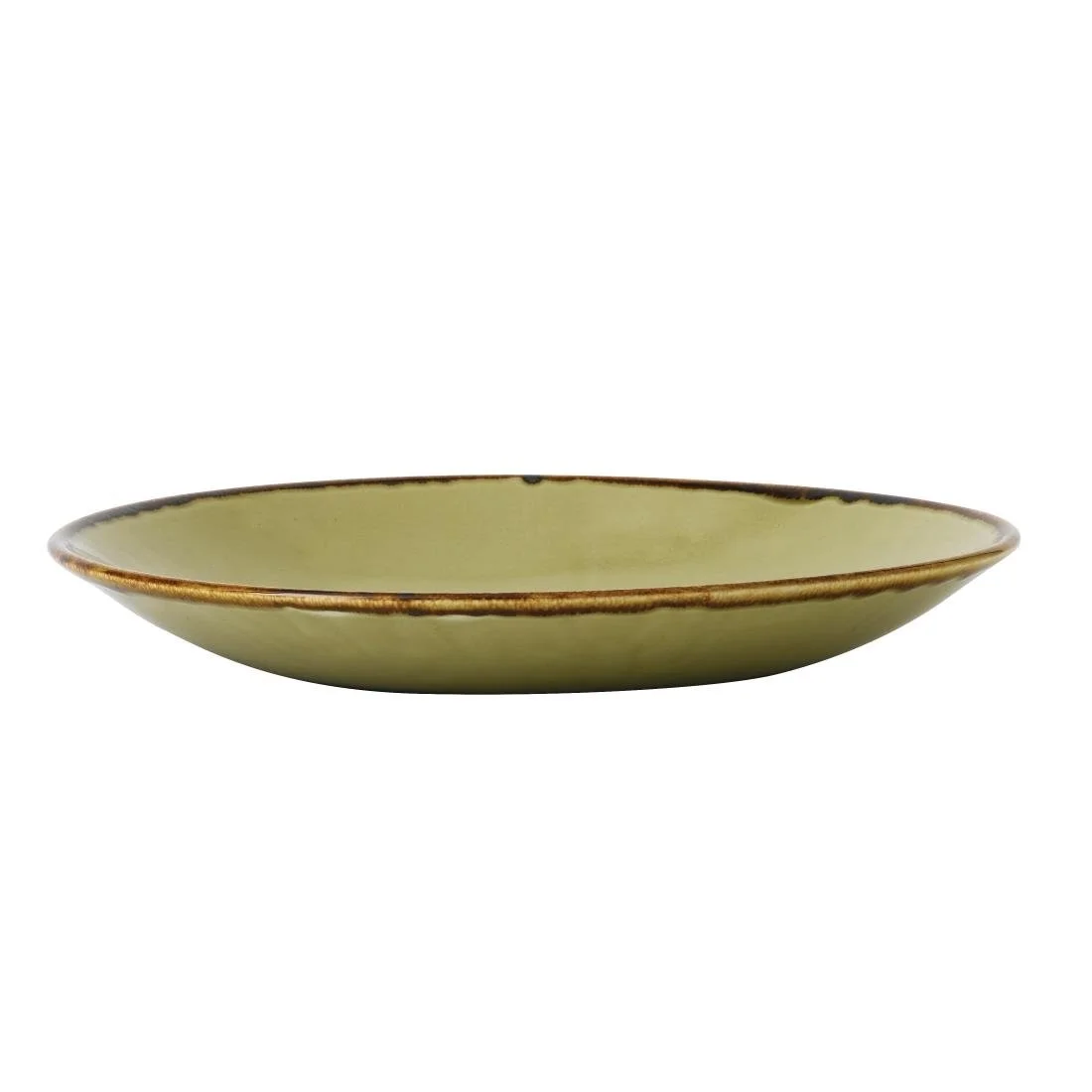 Dudson Harvest Deep Coupe Plates Green 281mm (12 Pack) - Image 2