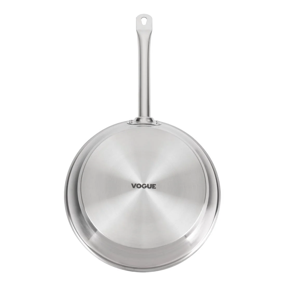 Vogue Stainless Steel Non-Stick Teflon Platinum Plus Frying Pan 28cm - Image 4