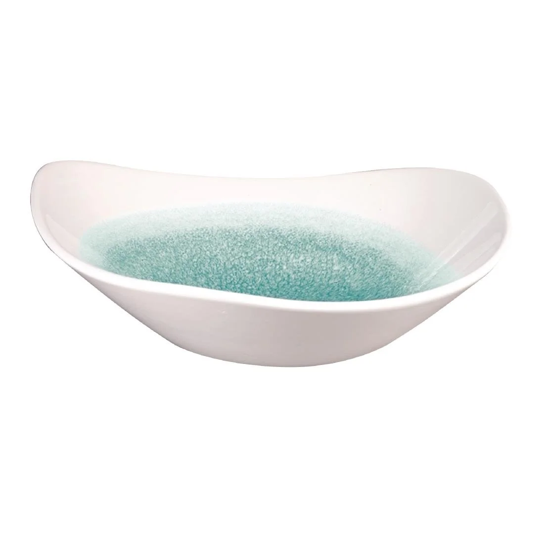 Churchill Studio Prints Raku Triangle Bowls Jade Green 185mm 370ml (12 Pack) - Image 5