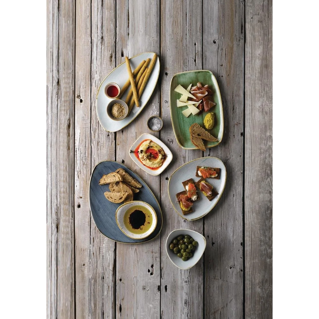 Churchill Stonecast Walled Chefs Plates Barley White 210mm (6 Pack) - Image 3