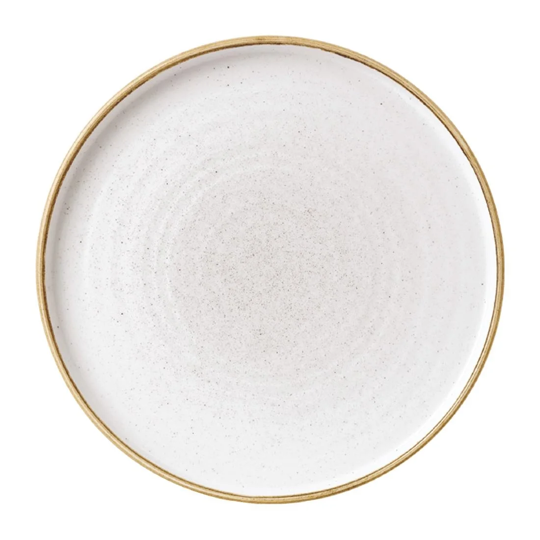 Churchill Stonecast Walled Chefs Plates Barley White 260mm (6 Pack)