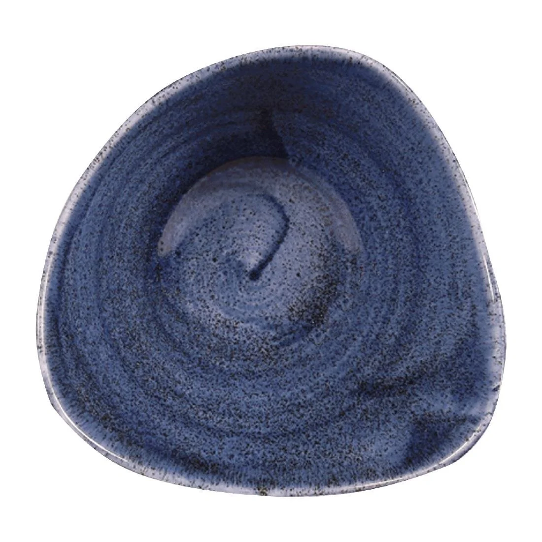 Churchill Stonecast Patina Triangular Bowls Cobalt 153mm (12 Pack)