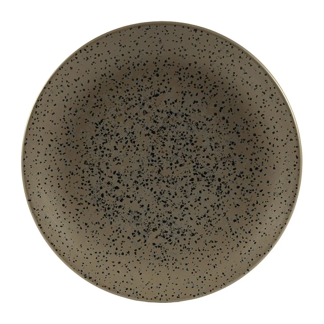 Churchill Menu Shades Caldera Coupe Plates Flint Grey 205mm (6 Pack)