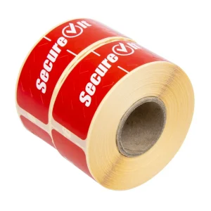 SecureIt Tamper-Resistant Removable Food Packaging Labels Small (2 x 250 Pack)