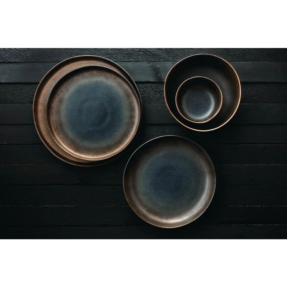 Olympia Ochre Flat Plates 260mm (6 Pack) - Image 9