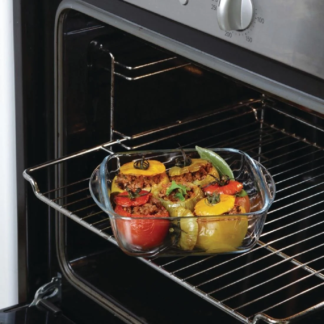 Pyrex Cook and Heat Square Dish with Lid - Image 6