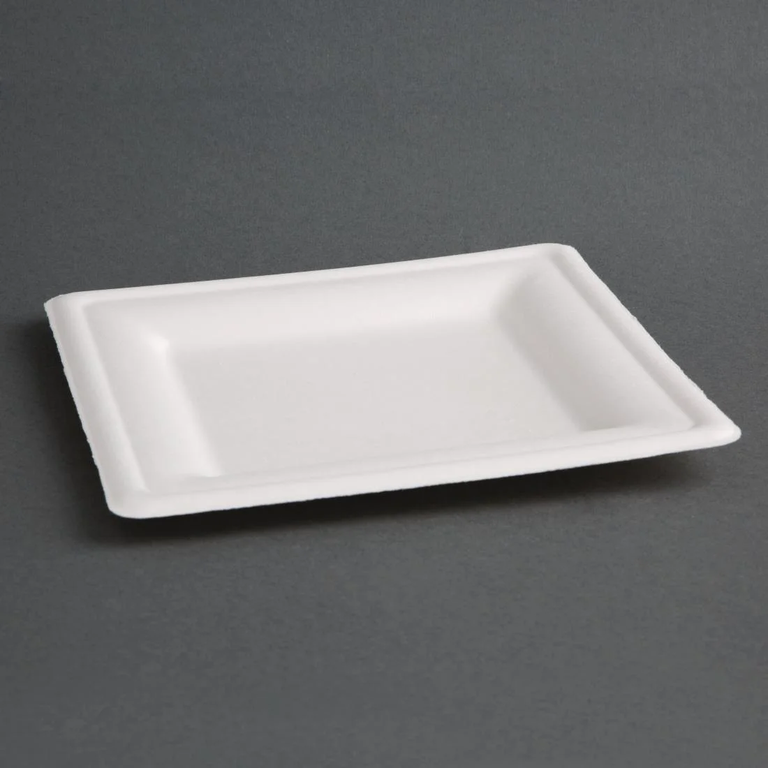 Fiesta Compostable Bagasse Square Plates 261mm (Pack of 50) - Image 5