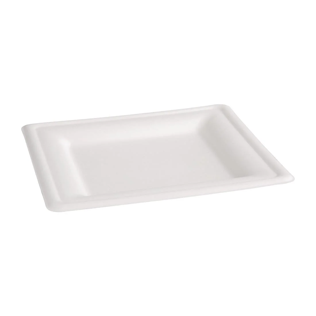 Fiesta Compostable Bagasse Square Plates 261mm (Pack of 50) - Image 6