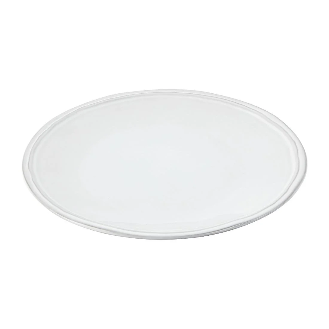 Olympia Raw Recycled Clay Coupe Plates White 220mm (6 Pack) - Image 2
