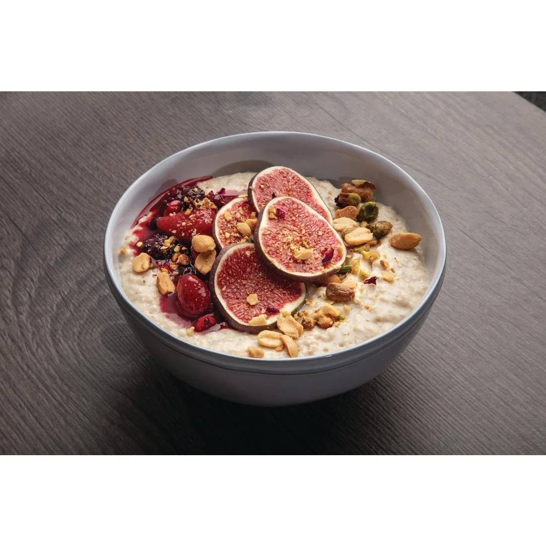 Olympia Raw Recycled Clay Deep Bowls White 160mm (6 Pack) - Image 5