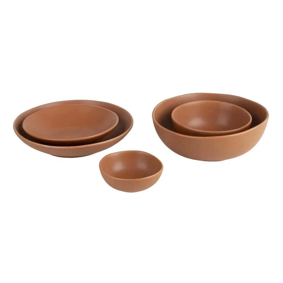 Olympia Build-a-Bowls Flat Bowls Cantaloupe 190mm (6 Pack) - Image 4