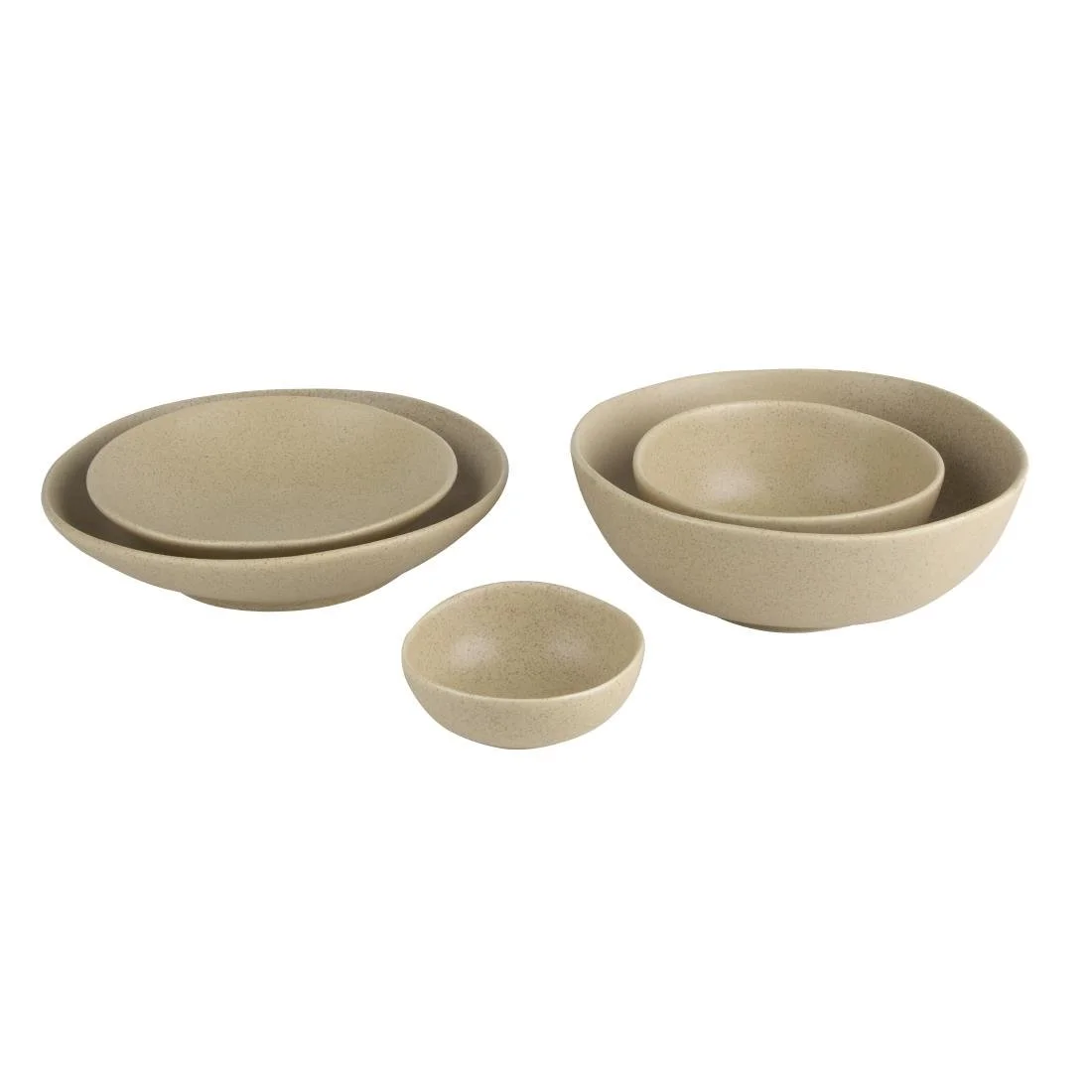 Olympia Build-a-Bowls Deep Bowls Earth 225mm (4 Pack) - Image 4