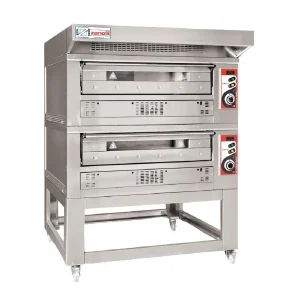 Zanolli Citizen 6+6F Single Deck Pizza Oven and Stand