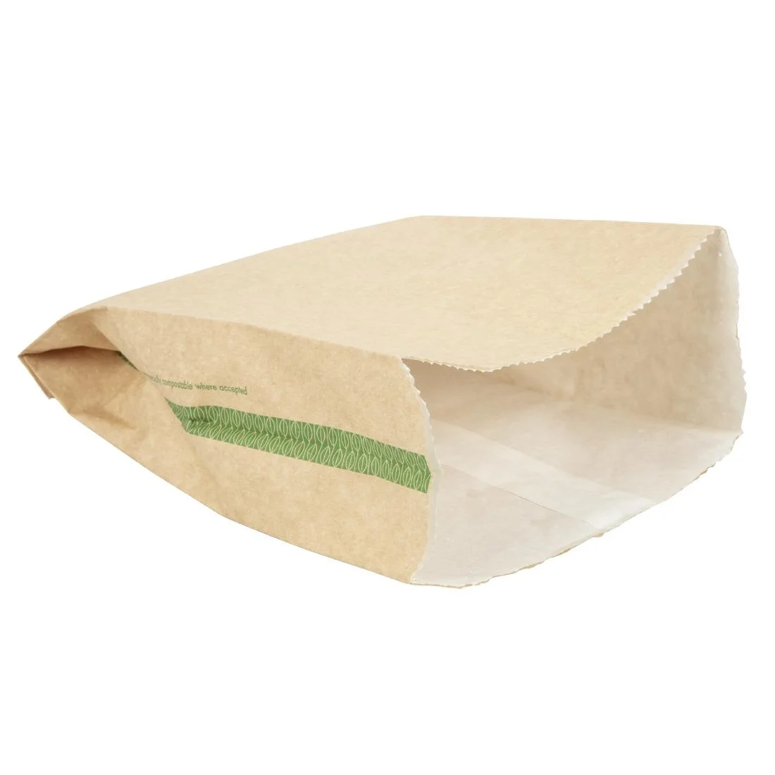 Vegware Compostable Therma Paper Hot Food Bags 292 x 127mm (Pack of 500) - Image 4
