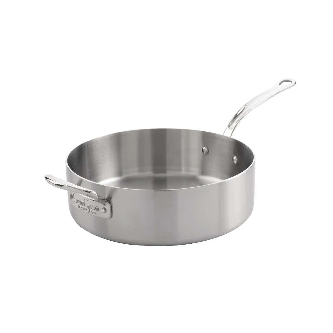 Samuel Groves Copper Core 5-Ply Sauté Pan 26cm