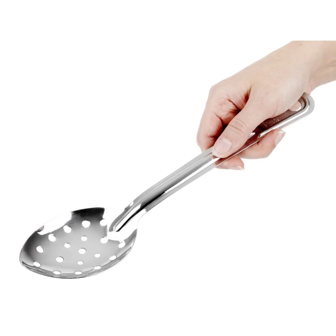 Nisbets Essentials Perforated Serving Spoon 11'' - Image 6