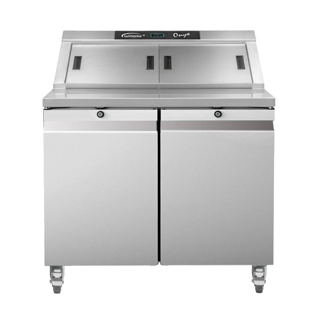 Williams Onyx Double Door Refrigerated Prep Counter 355Ltr CPC2-SS - Image 3