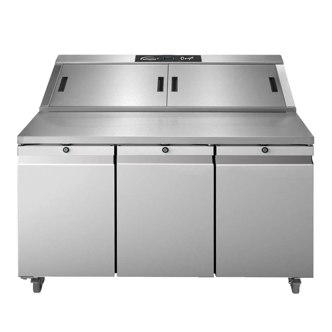 Williams Onyx 3 Door Refrigerated Prep Counter 616Ltr CPC3-SS - Image 3