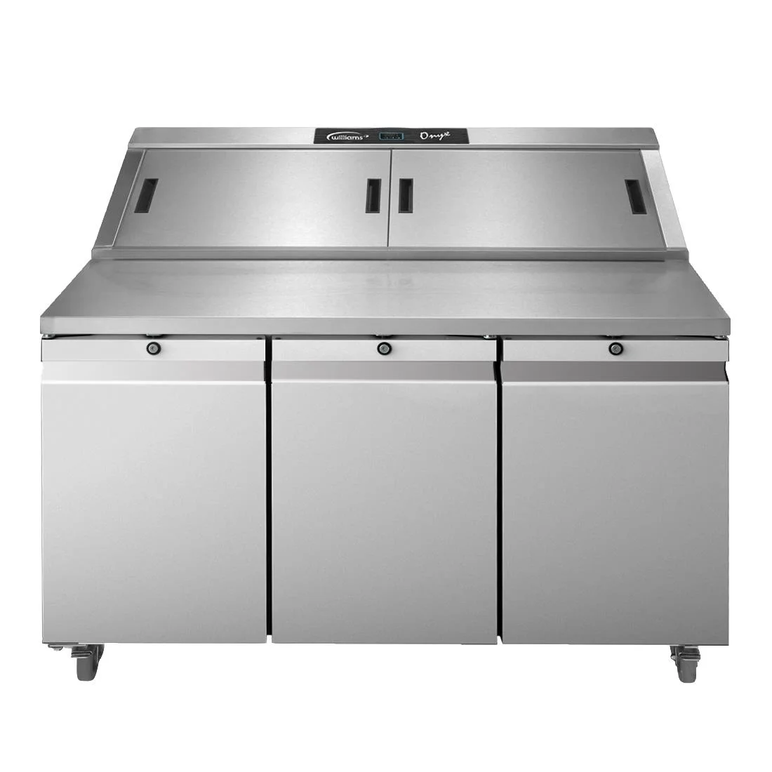 Williams Onyx 3 Door Refrigerated Prep Counter 616Ltr CPC3-SS - Image 3