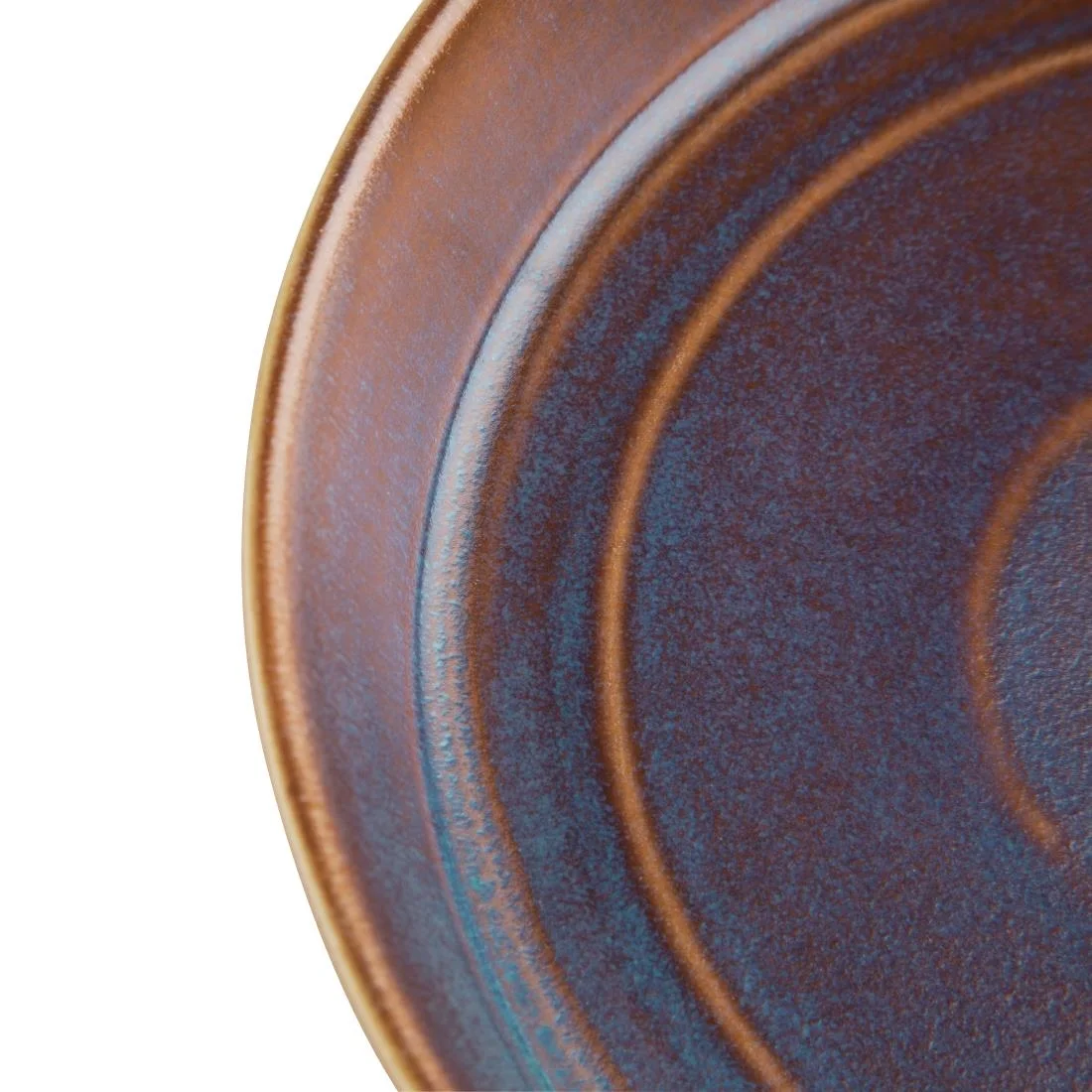 Olympia Cavolo Flat Round Bowls Iridescent 220mm (4 Pack) - Image 8